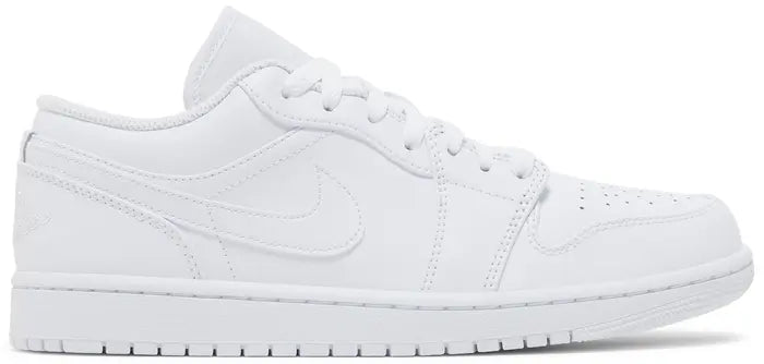Jordan 1 Low Triple White (2022) (Women's)