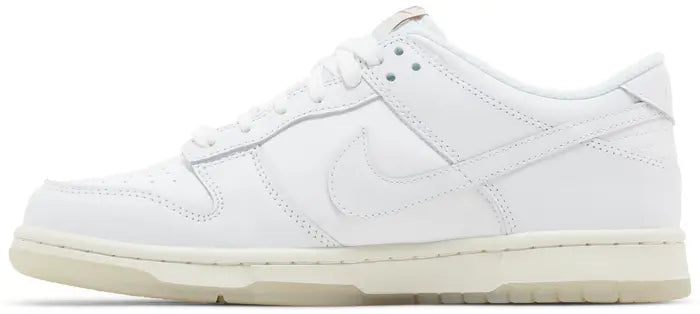 Nike Dunk Low SE Rainbow Lace Swoosh White (GS)