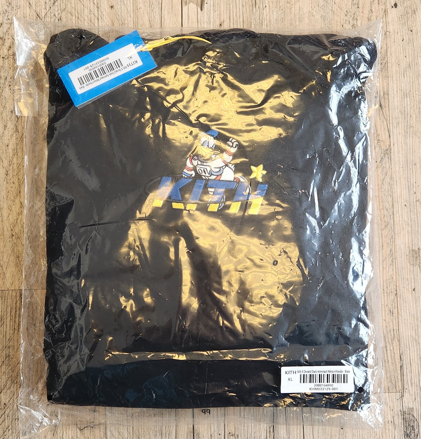 Kith X Donald Duck Astronaut Nelson Hoodie - Black