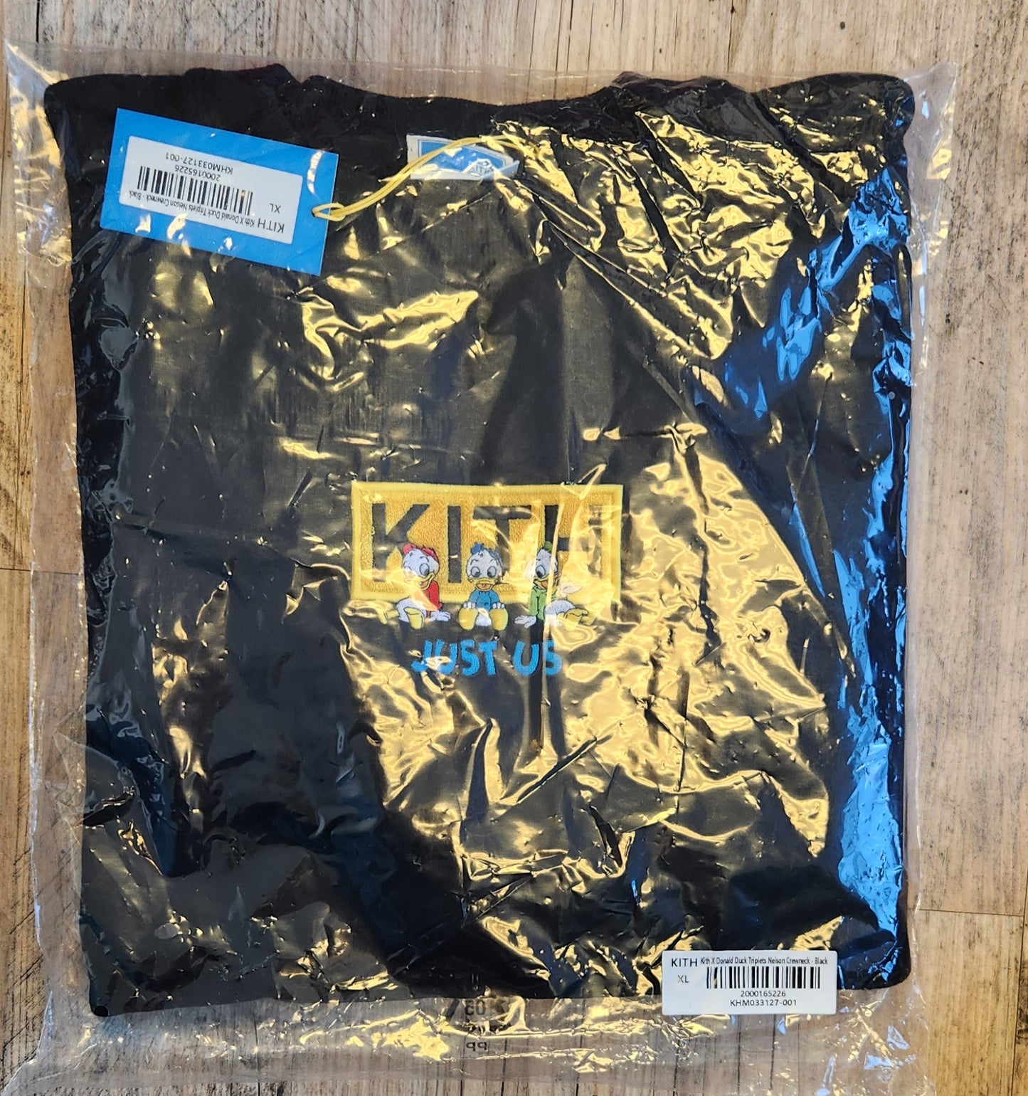 Kith X Donald Duck Triplets Nelson Crewneck - Black