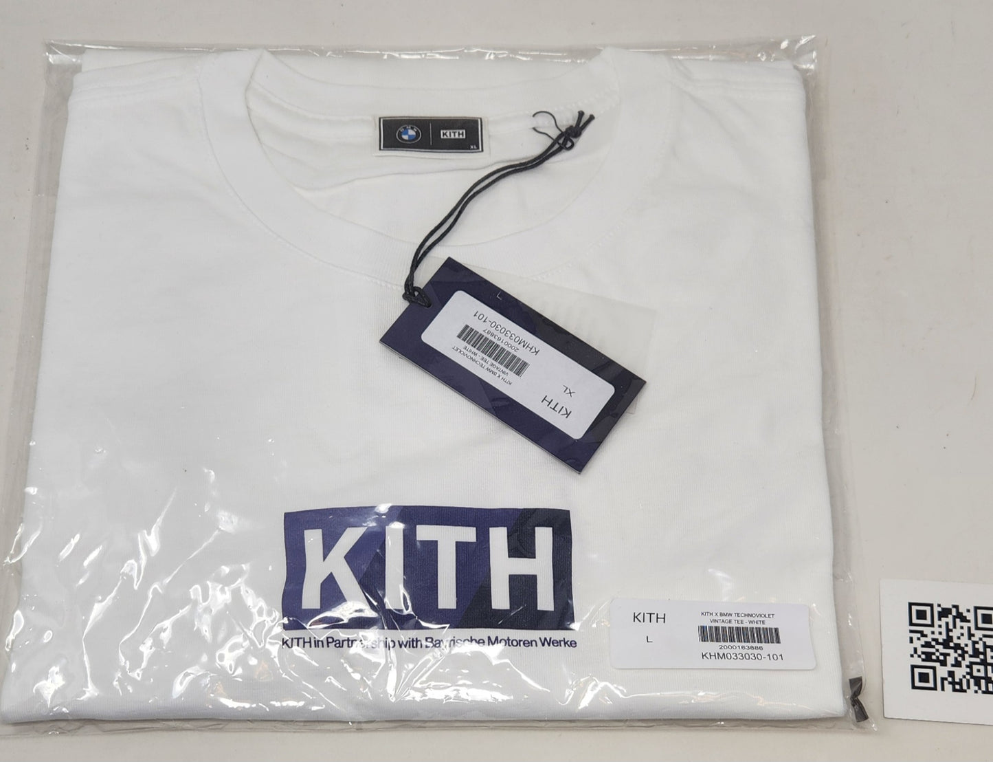 Kith X BMW Technoviolet Vintage Tee Size Large