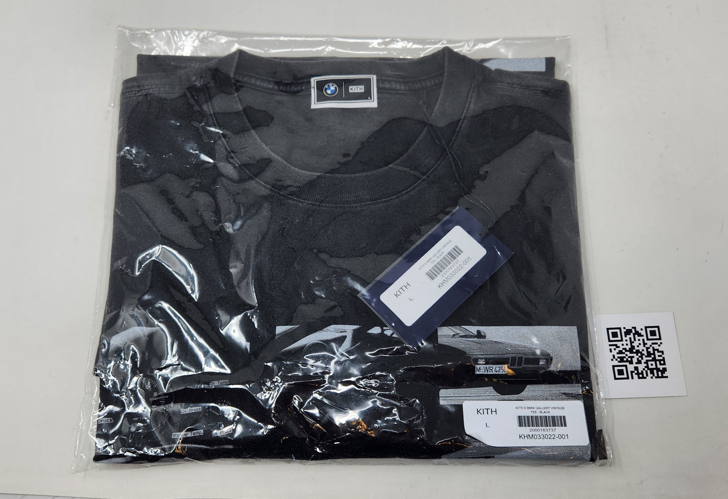 Kith X BMW Gallery Vintage Tee Black Size L