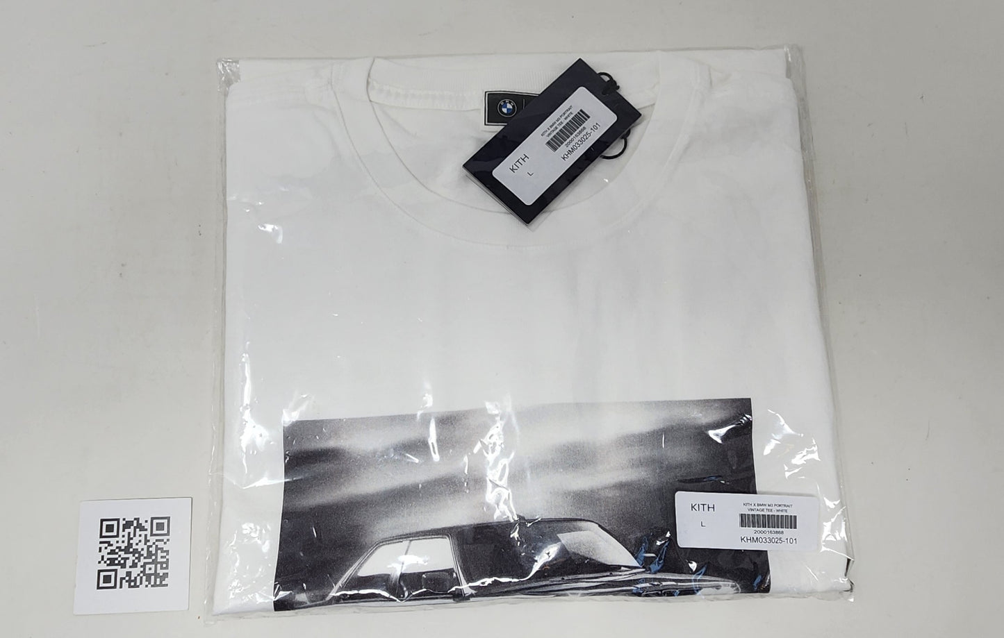 Kith X BMW M3 Portrait Vintage Tee - White Size L