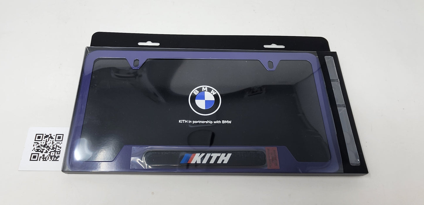 Kith X BMW Car Plate Purple