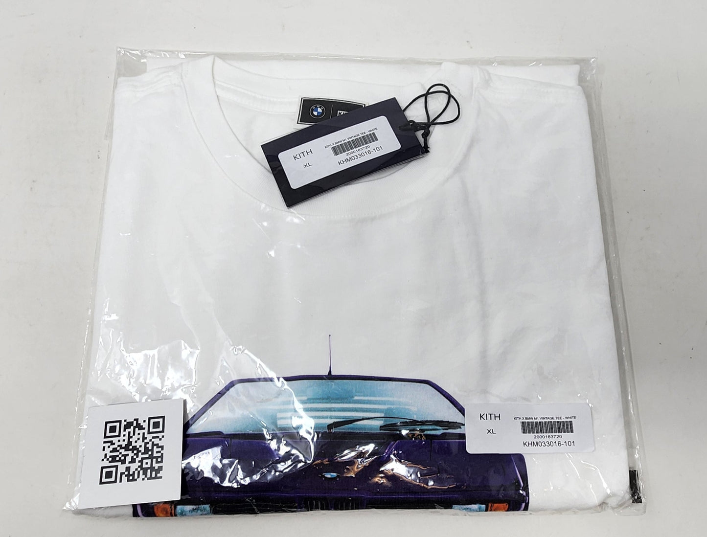 Kith X BMW M1 Vintage Tee - White Size XL