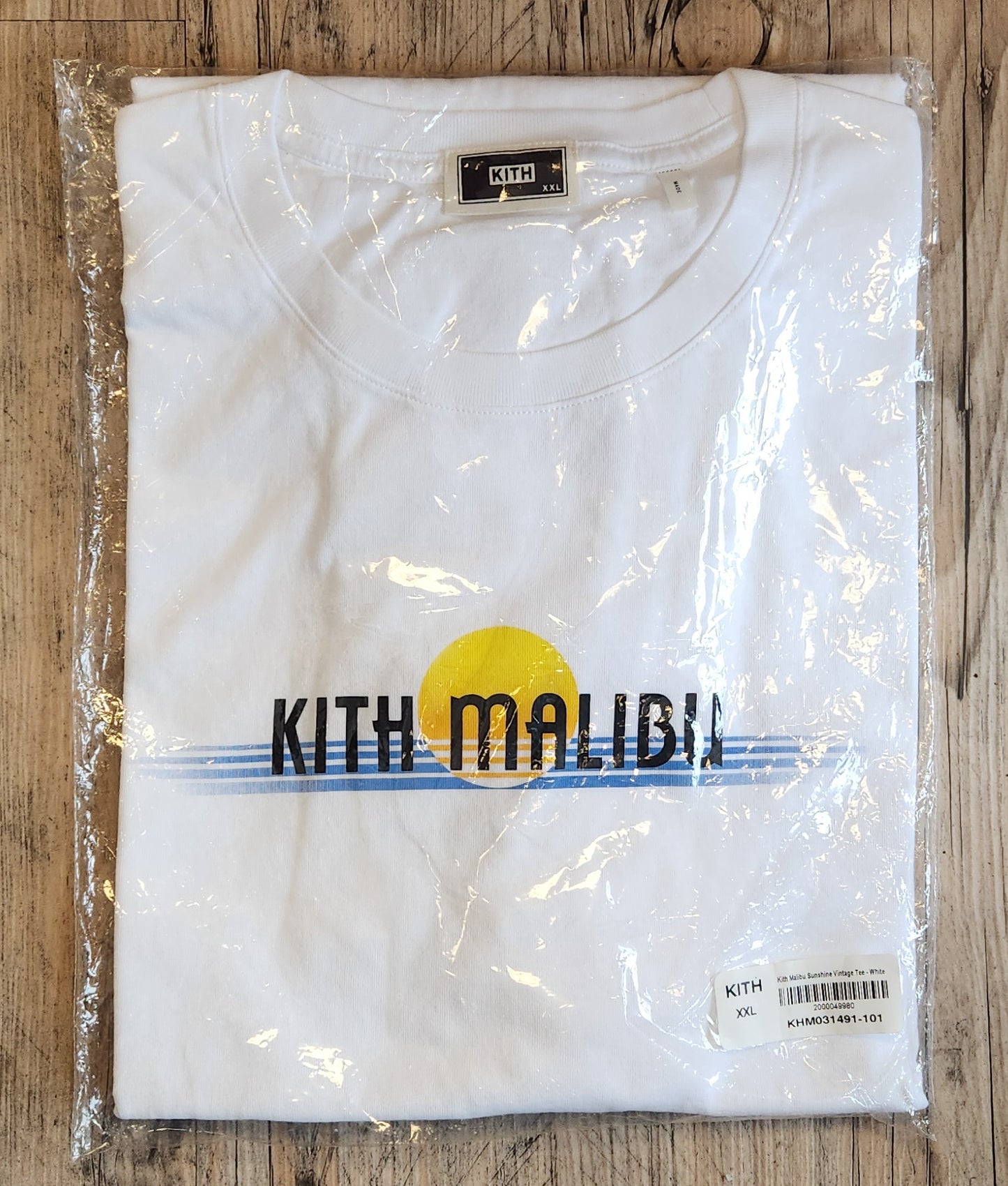 Kith Malibu Sunshine Vintage Tee - White Size XXL
