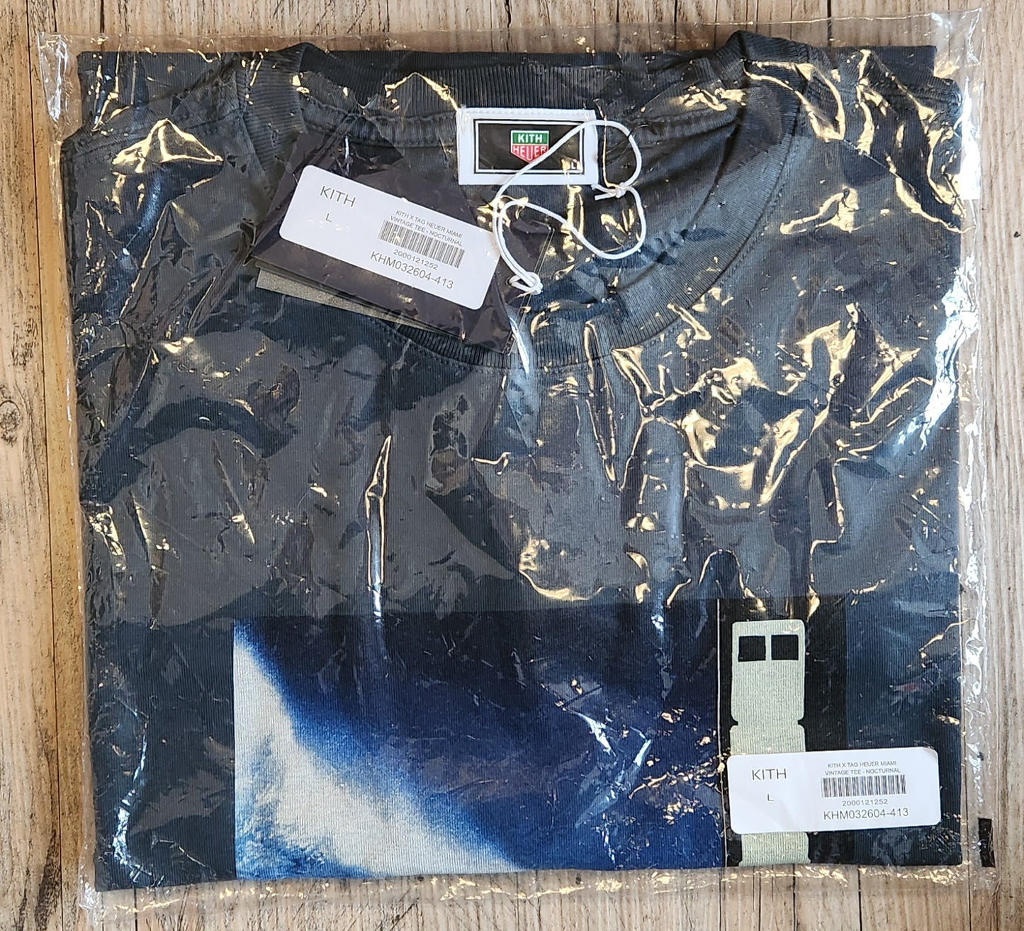 Kith X Tag Heuer Miami Vintage Tee - Nocturnal Size L