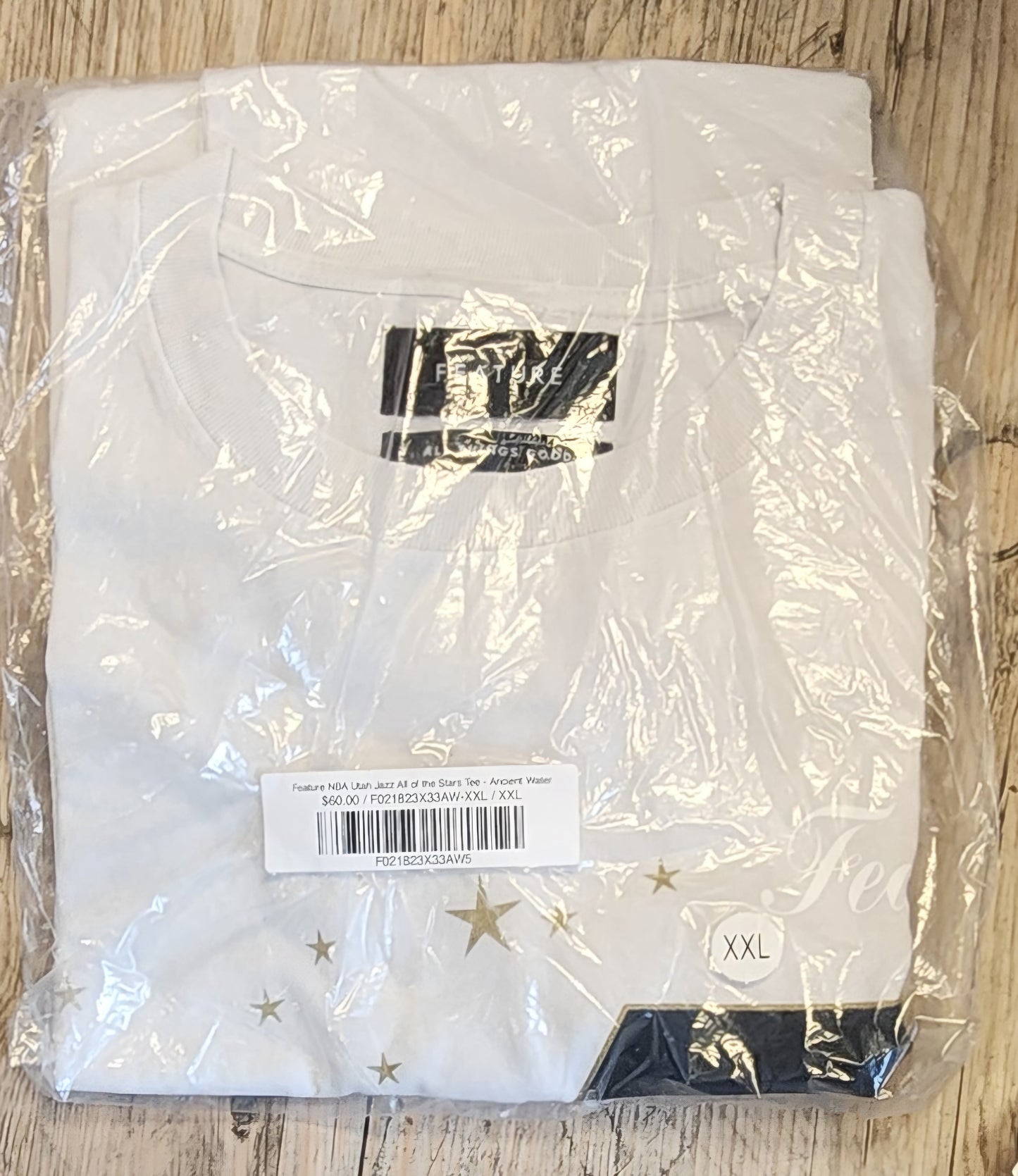 Feature NBA Utah Jazz All Of The Stars Tee - Ancient Water Size XXL