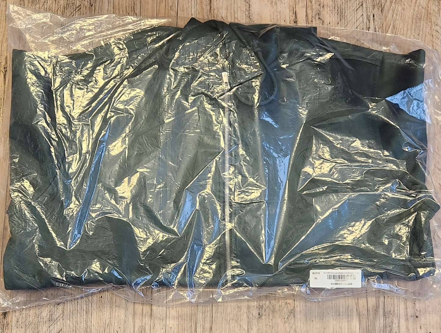 Kith X BMW Microsuede Williams V Full Zip Hoodie - Vitality Size XL