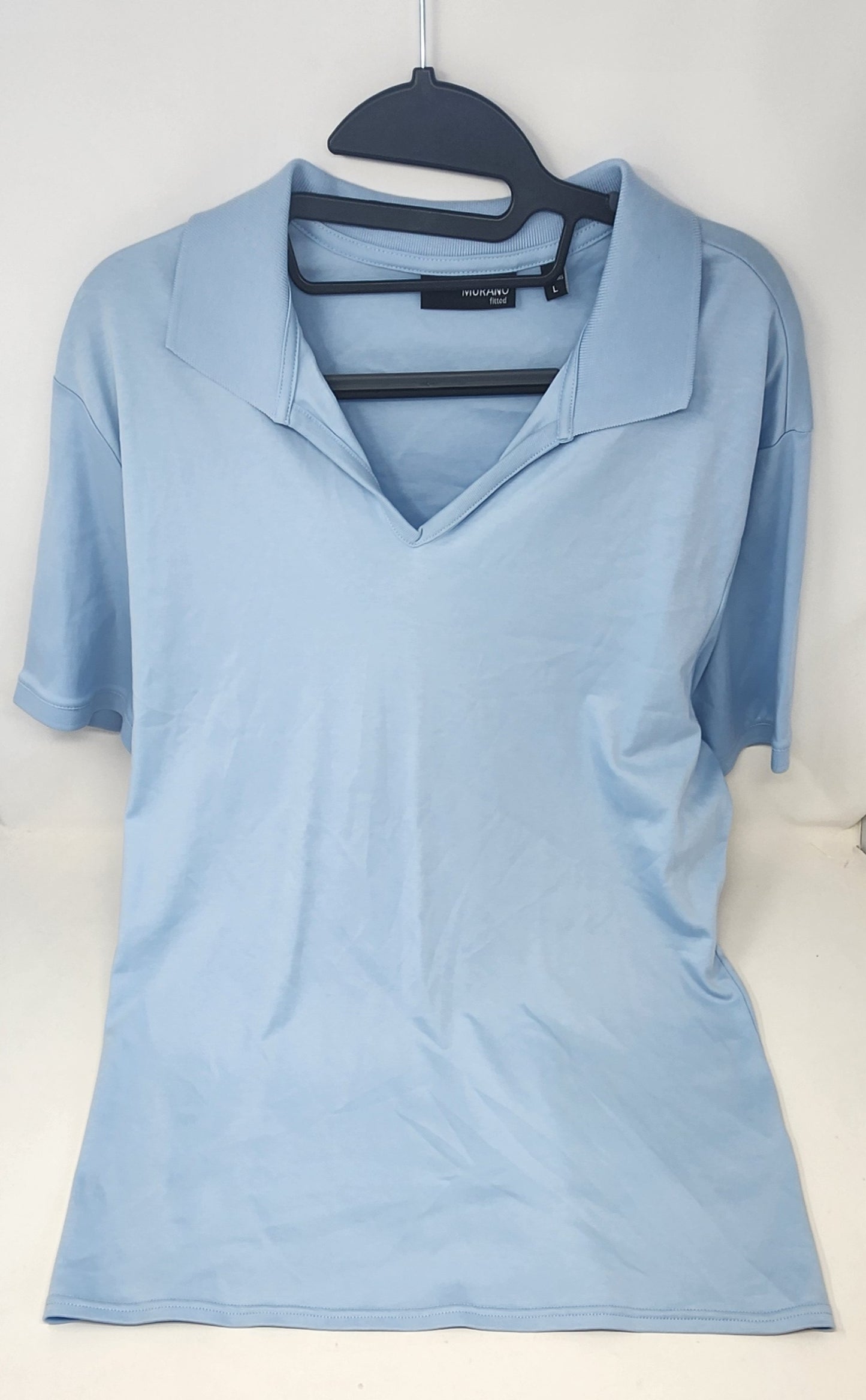 Murano Fitted Collared Shirt Size Large