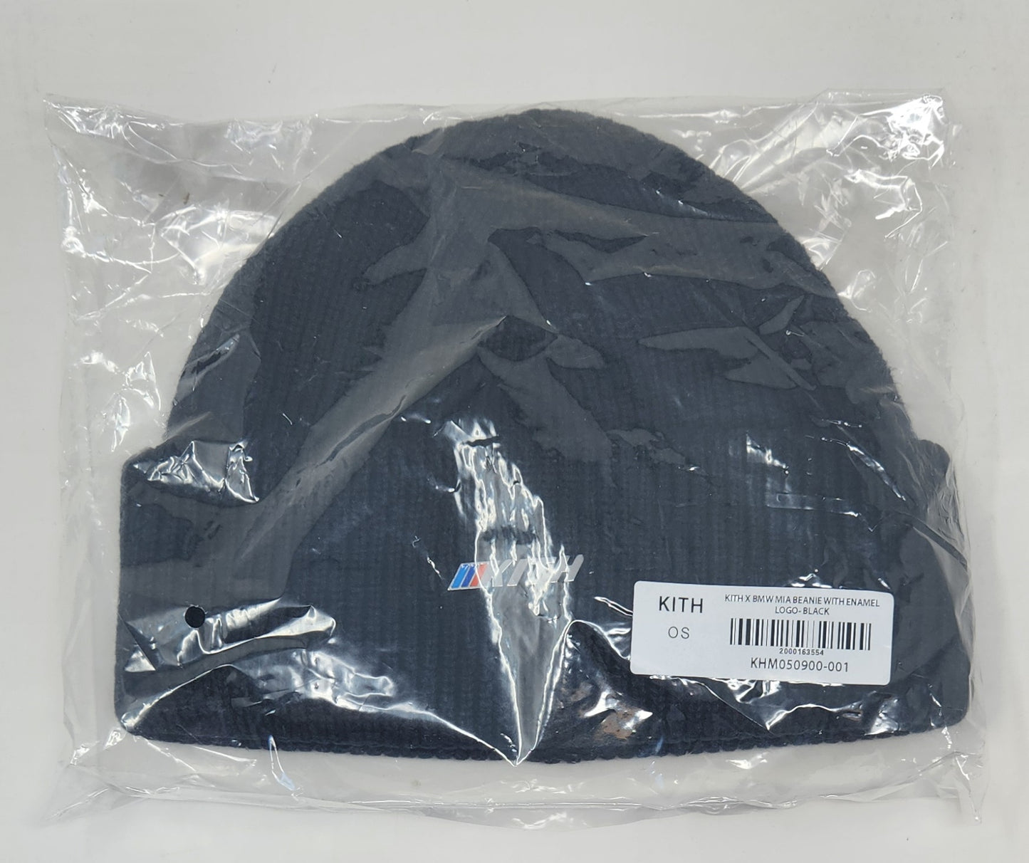Kith X BMW Mia Beanie With Enamel Logo - One Size Black
