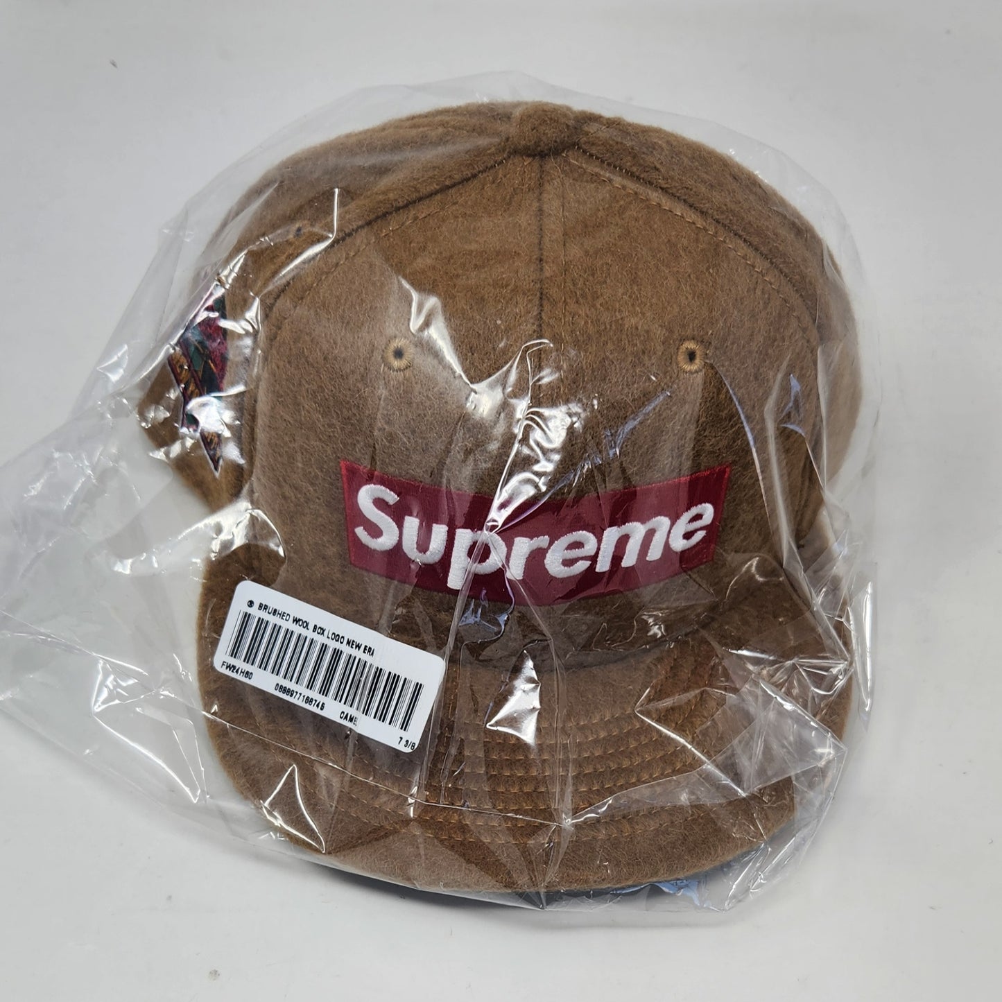 Supreme Brushed Wool Box Logo New Era Size 7 3/8