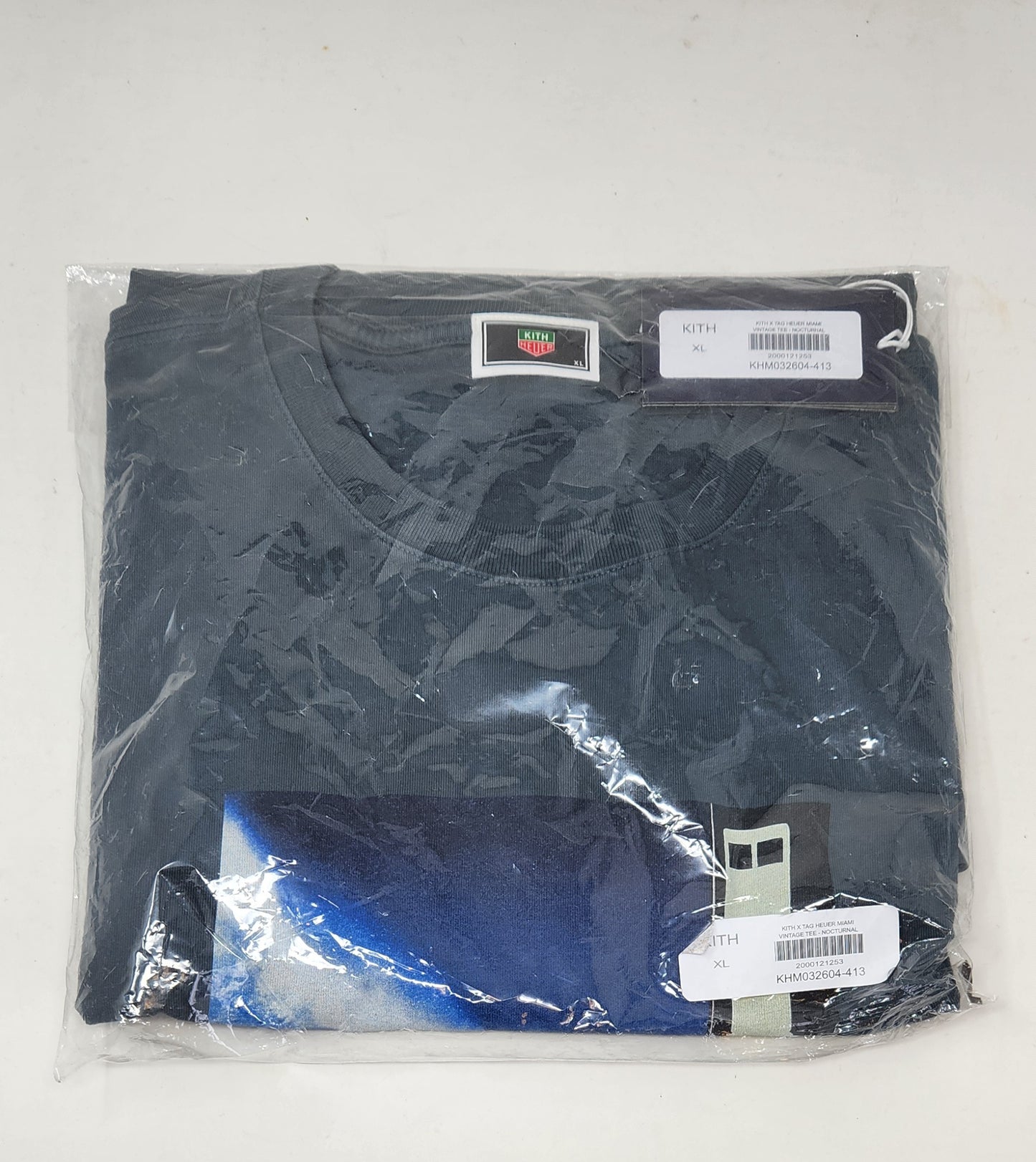 Kith X Tag Heuer Miami Vintage Tee - Nocturnal XL