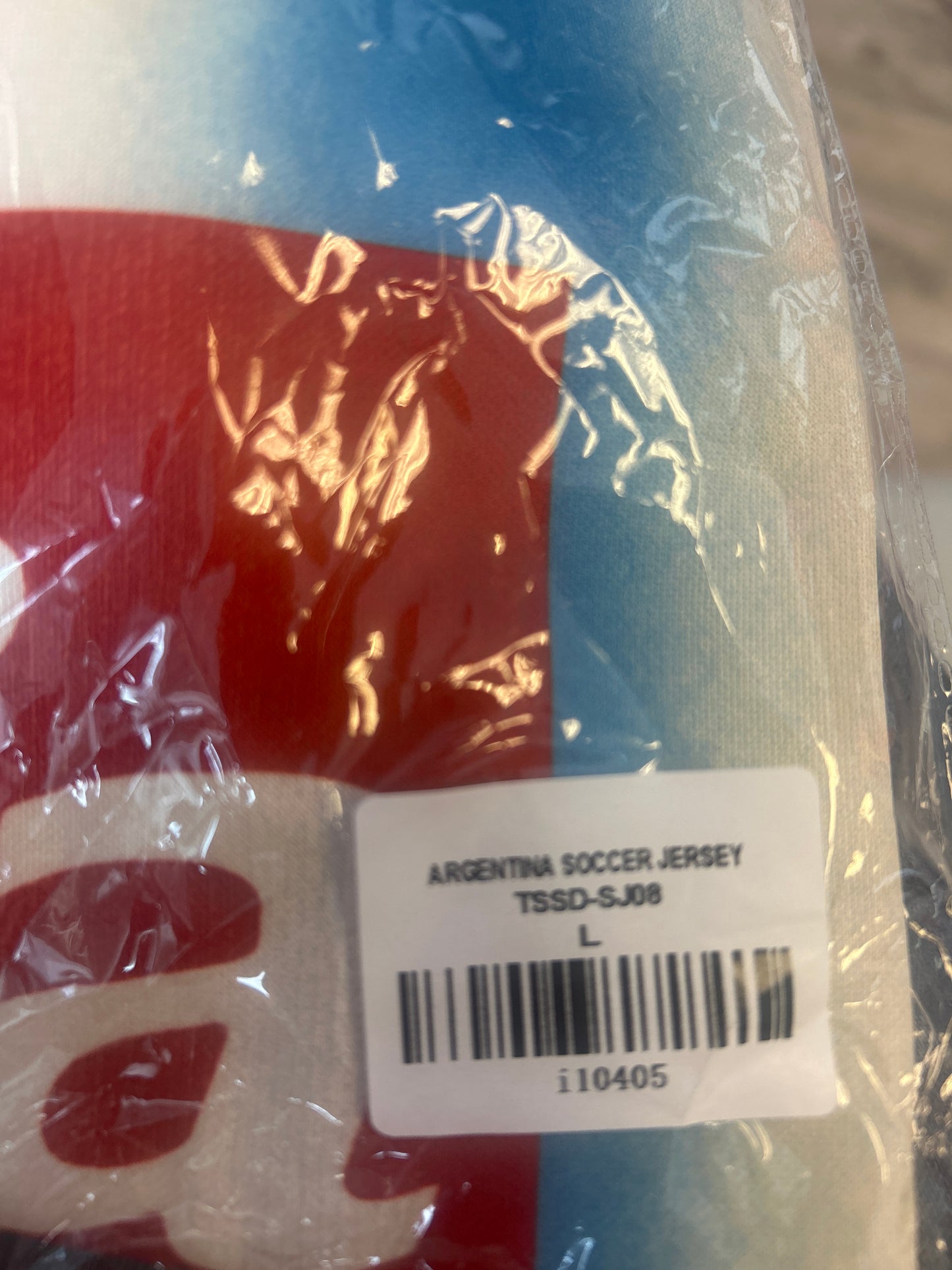 Travis Scott Argentina Soccer Jersey Size L