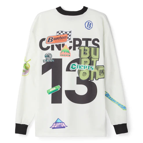 CNCPTS x Burton Thermal Long Sleeve Off White Size XL
