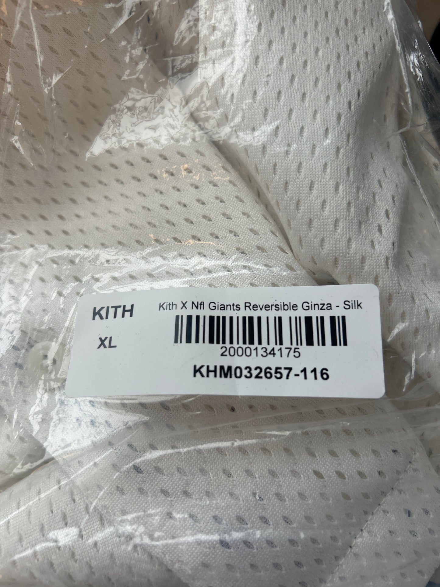 Kith X NFL Giants Reversible Ginza Size XL