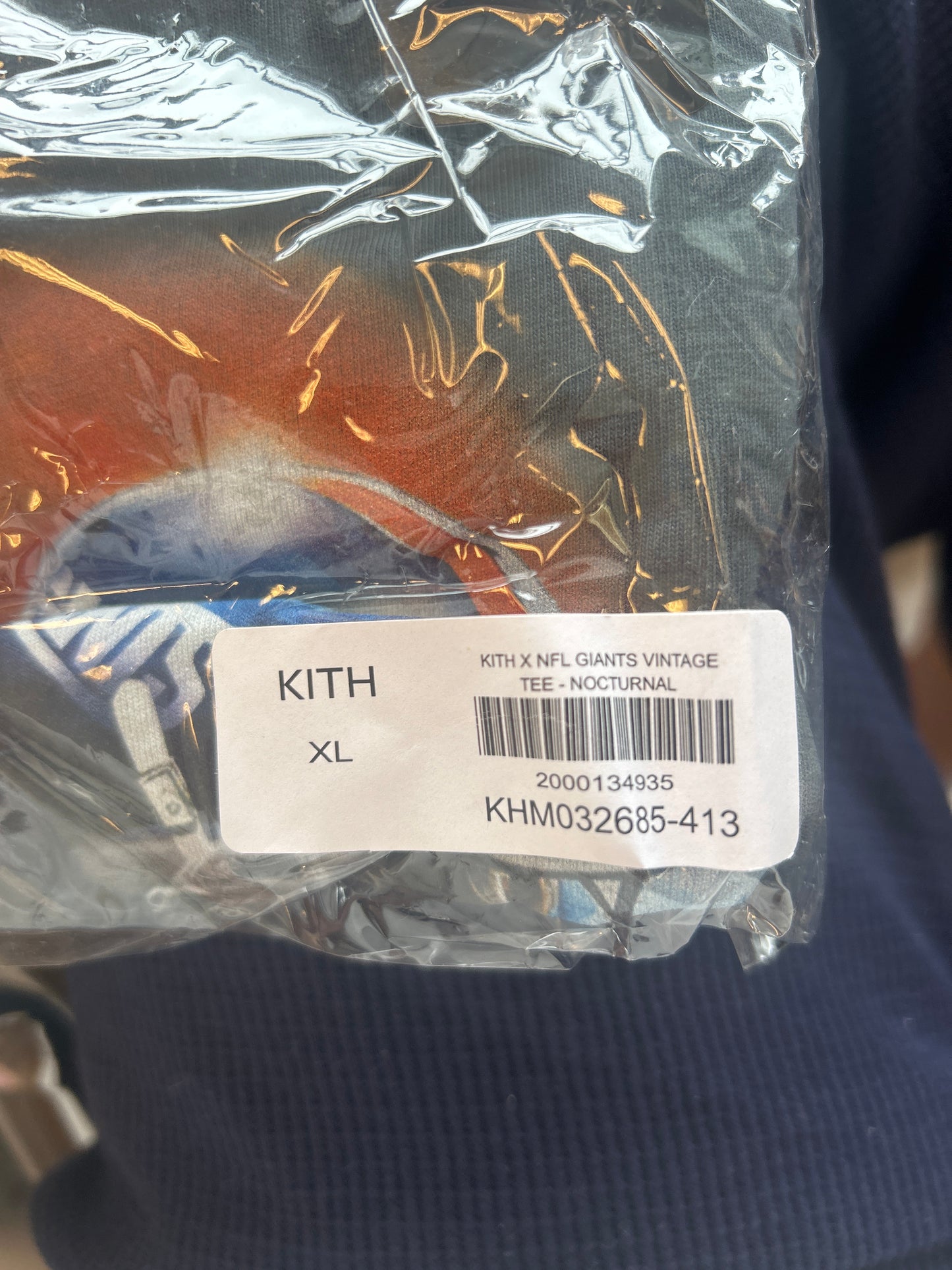 Kith X NFL Giants Vintage Tee