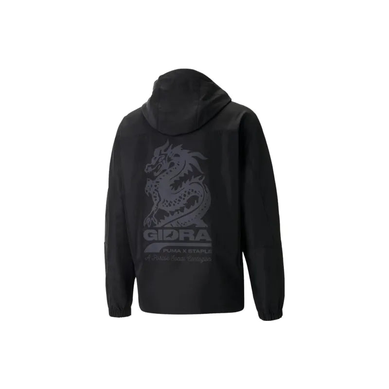 PUMA X Jeff Staple Suede Pigeon Chaos Collection Mens Jacket Black Size XL