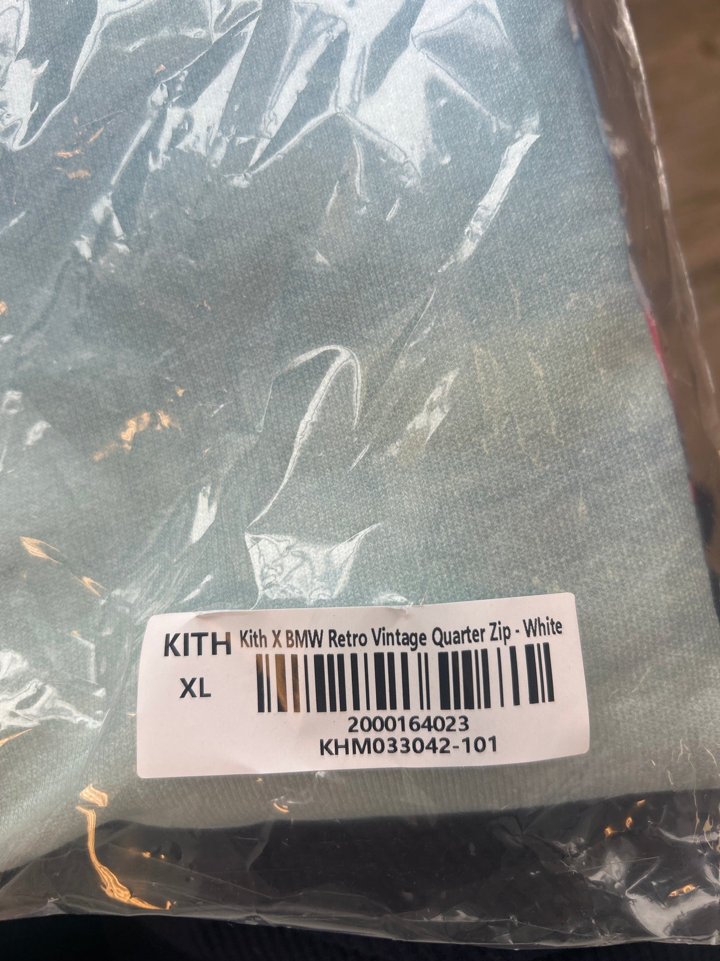 Kith X BMW Retro Quarter Zip Size XL