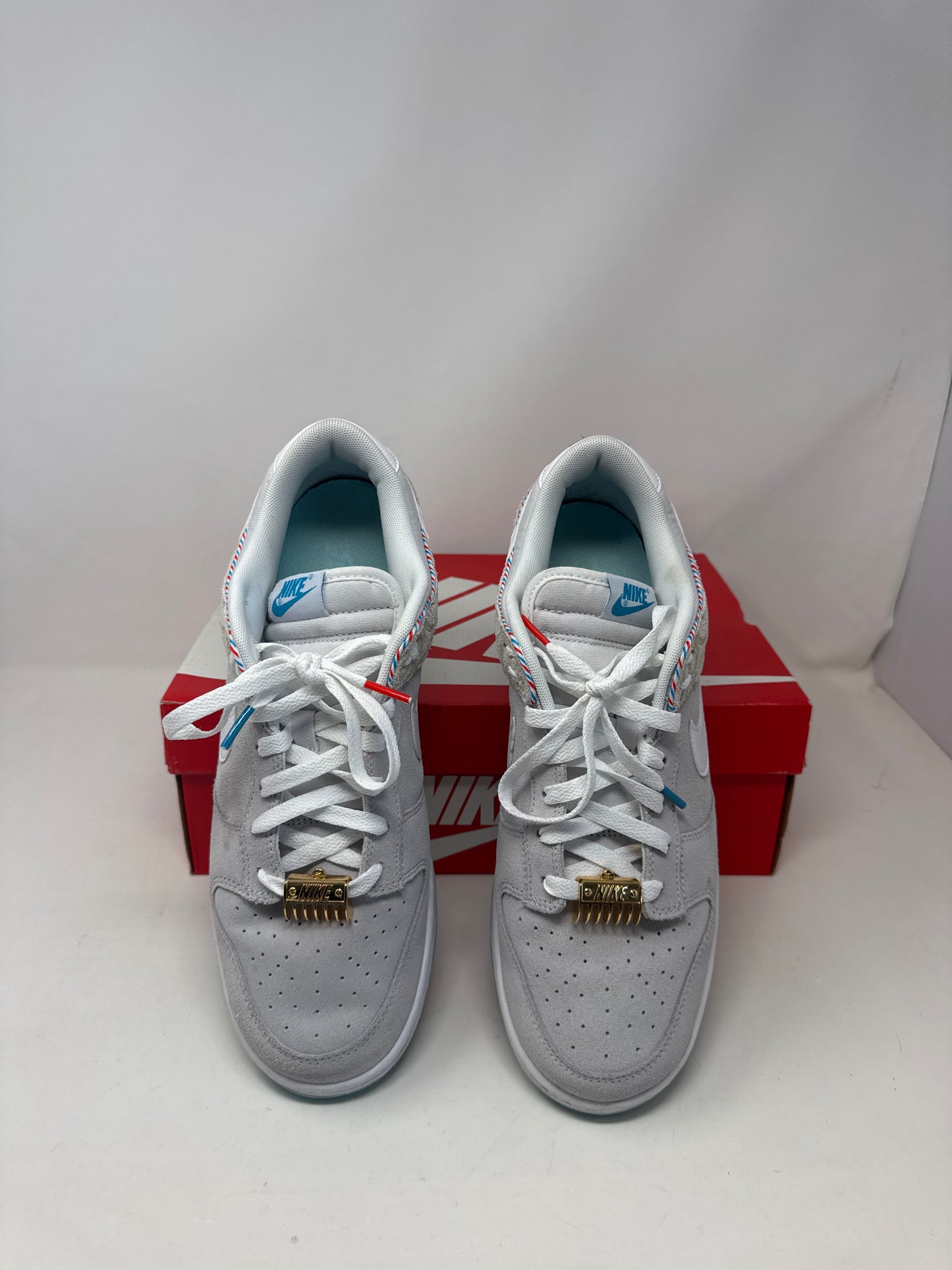 Nike Dunk Low SE, Barber Shop Grey (Used)
