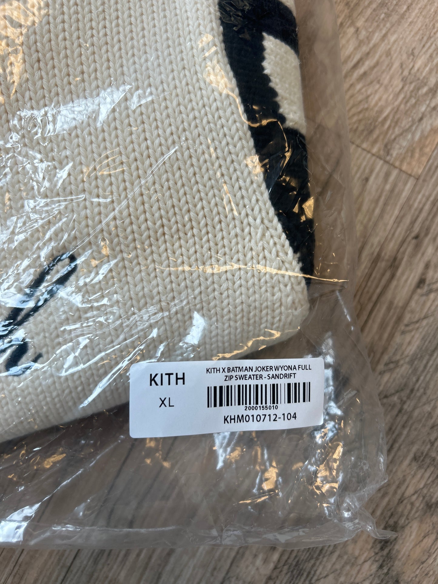 Kith x Batman Joker Wyona Full Zip Size XL