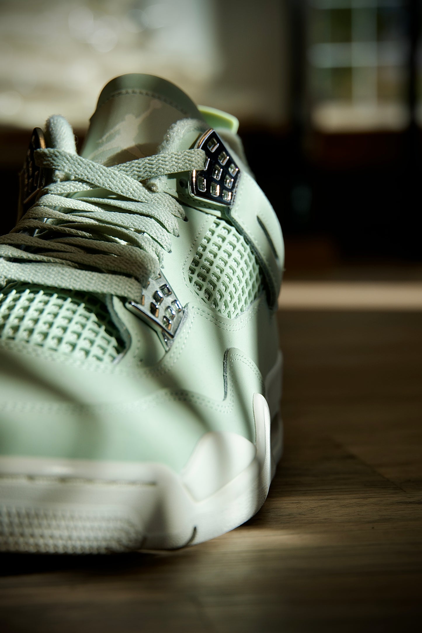 Jordan 4 Retro Seafoam Sail (Women's)