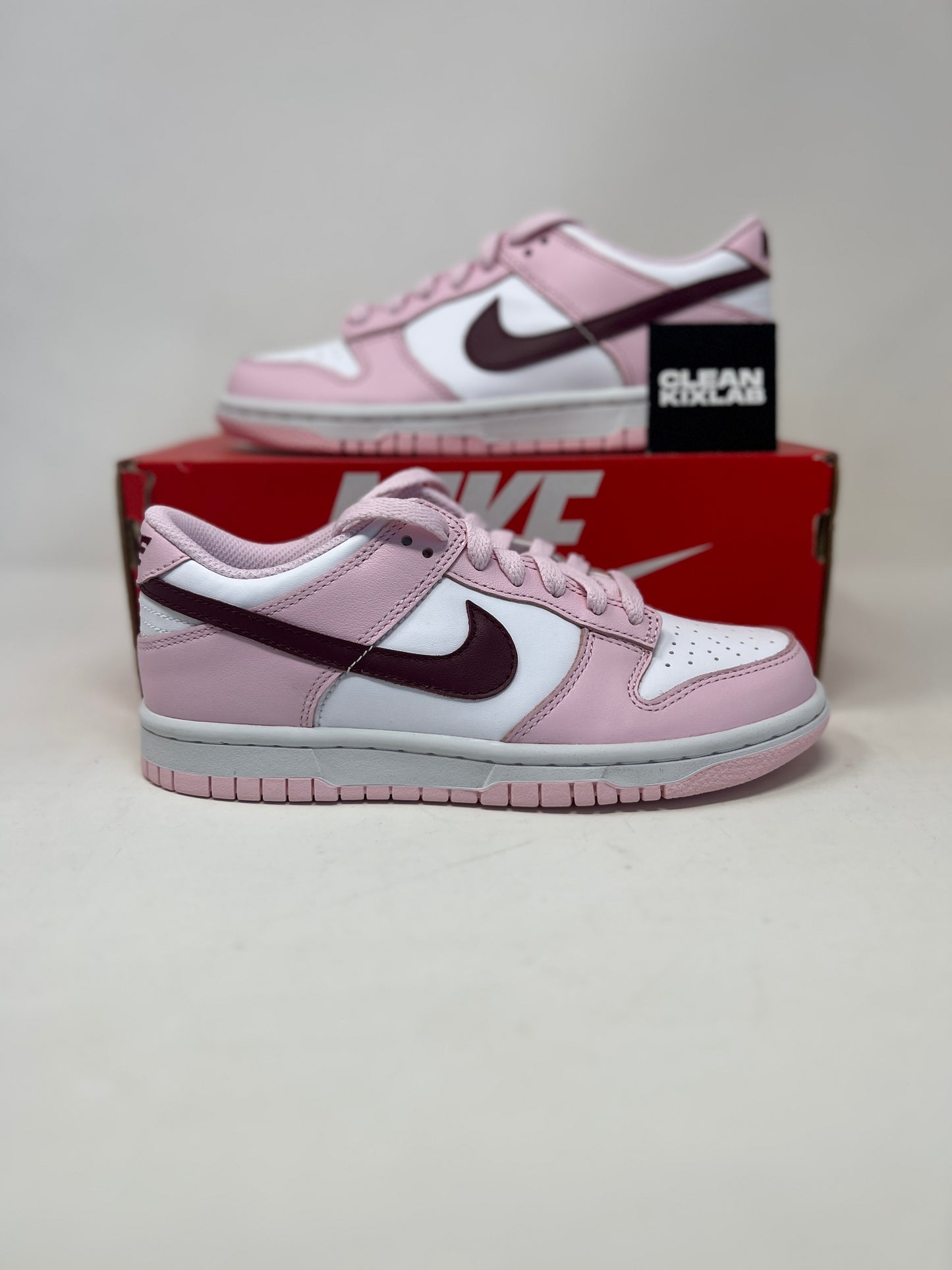 Nike Dunk Low 'Pink Foam Red White'