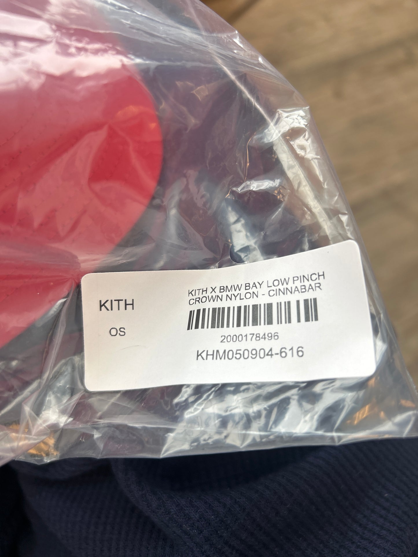 Kith X BMW Bay Low Pinch Crown Hat Size OS