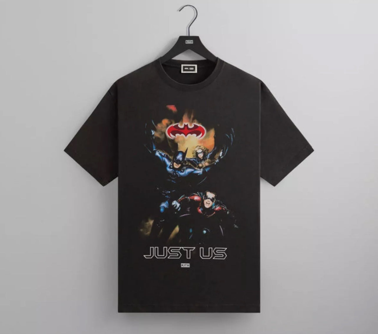 Kith X Batman Just Us Vintage Tee Size XL