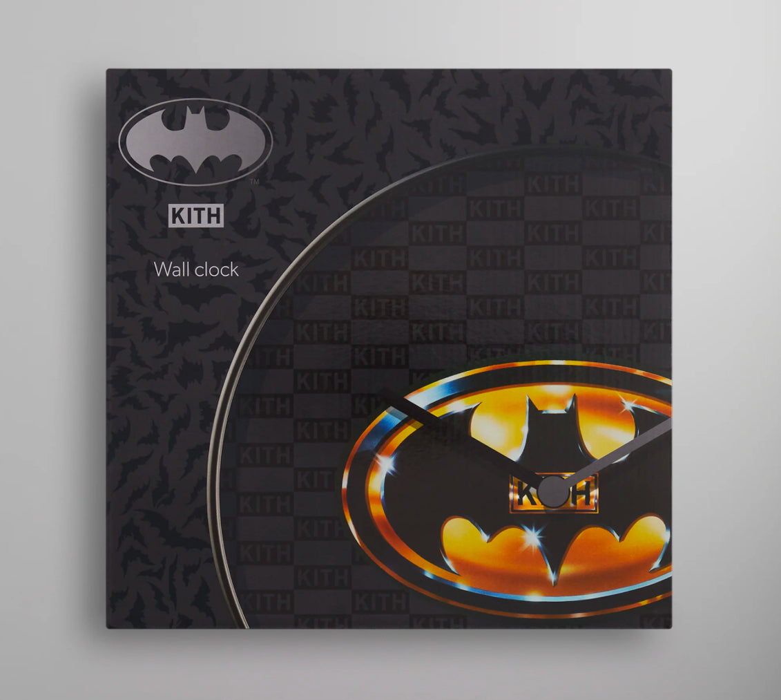 Kith x Batman Logo Wall Clock