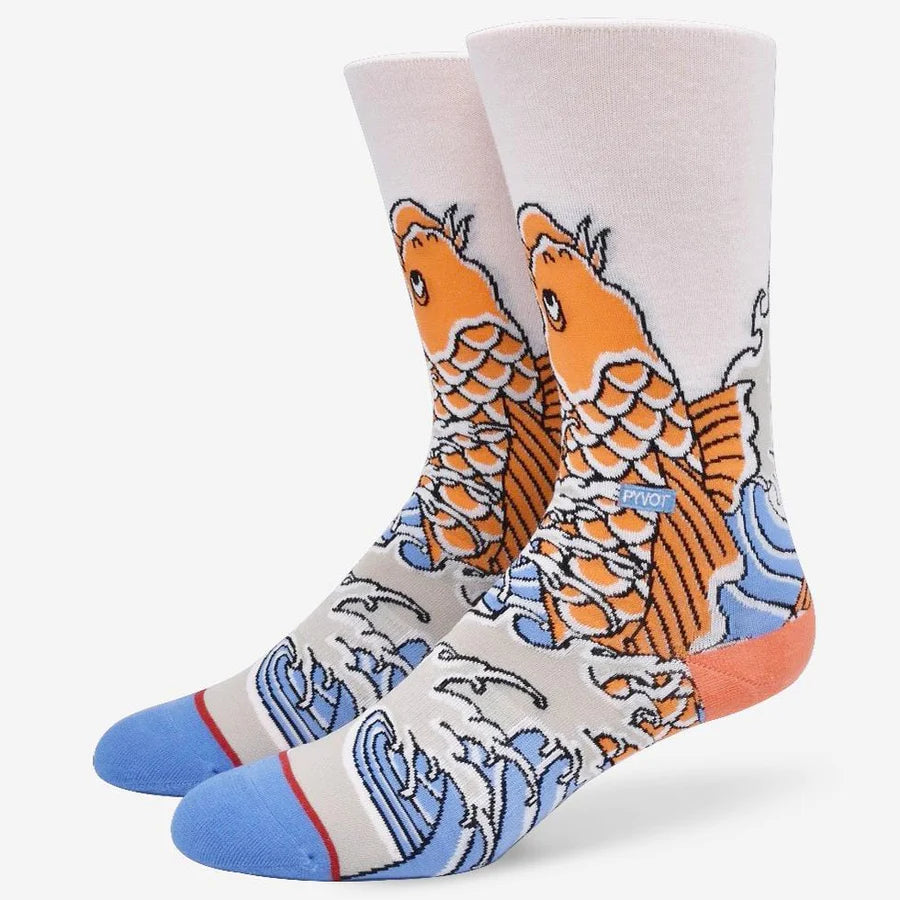 Pyvot Lifestyle Crew 'Goodluck' Socks