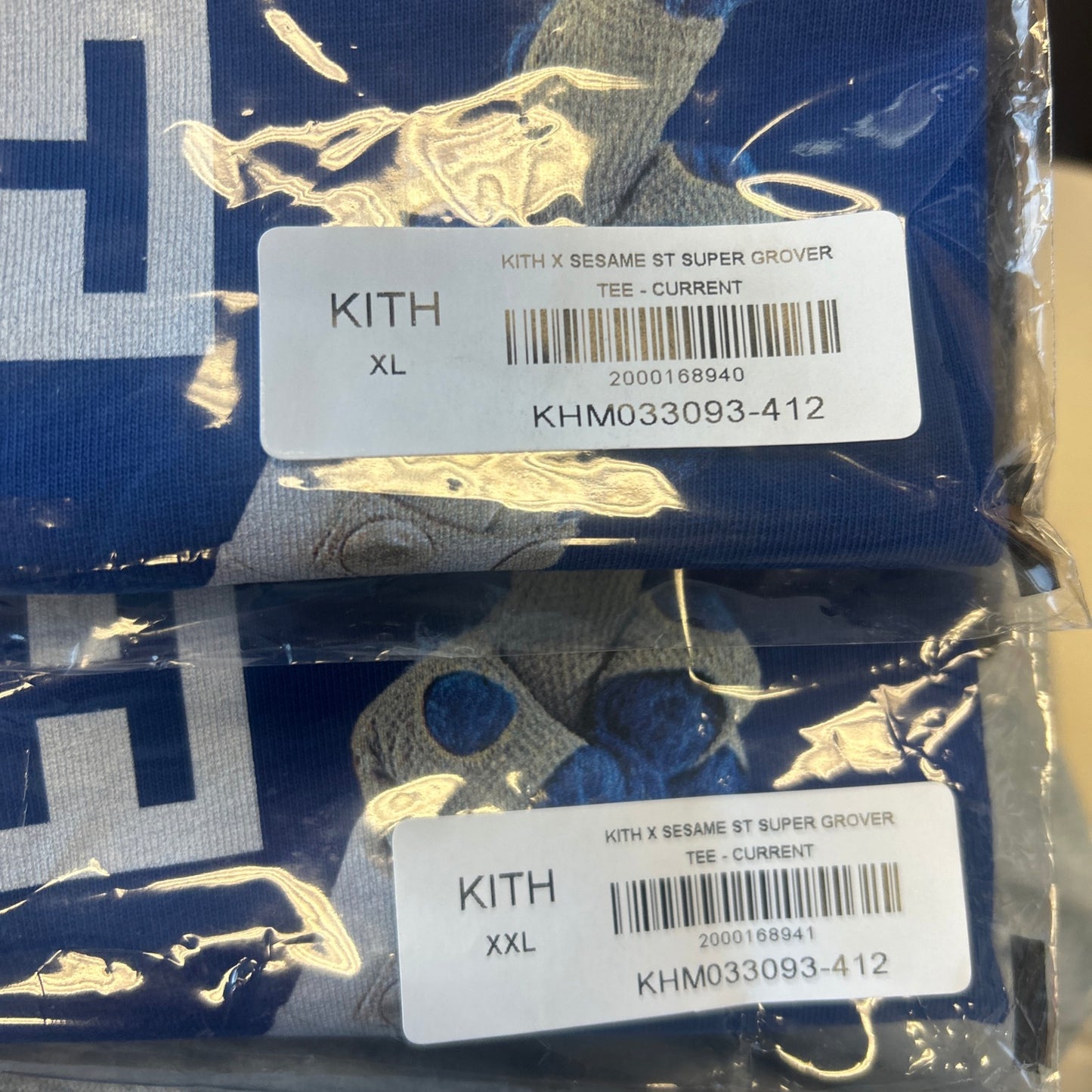 Kith X Sesame Street Super Grover Tee