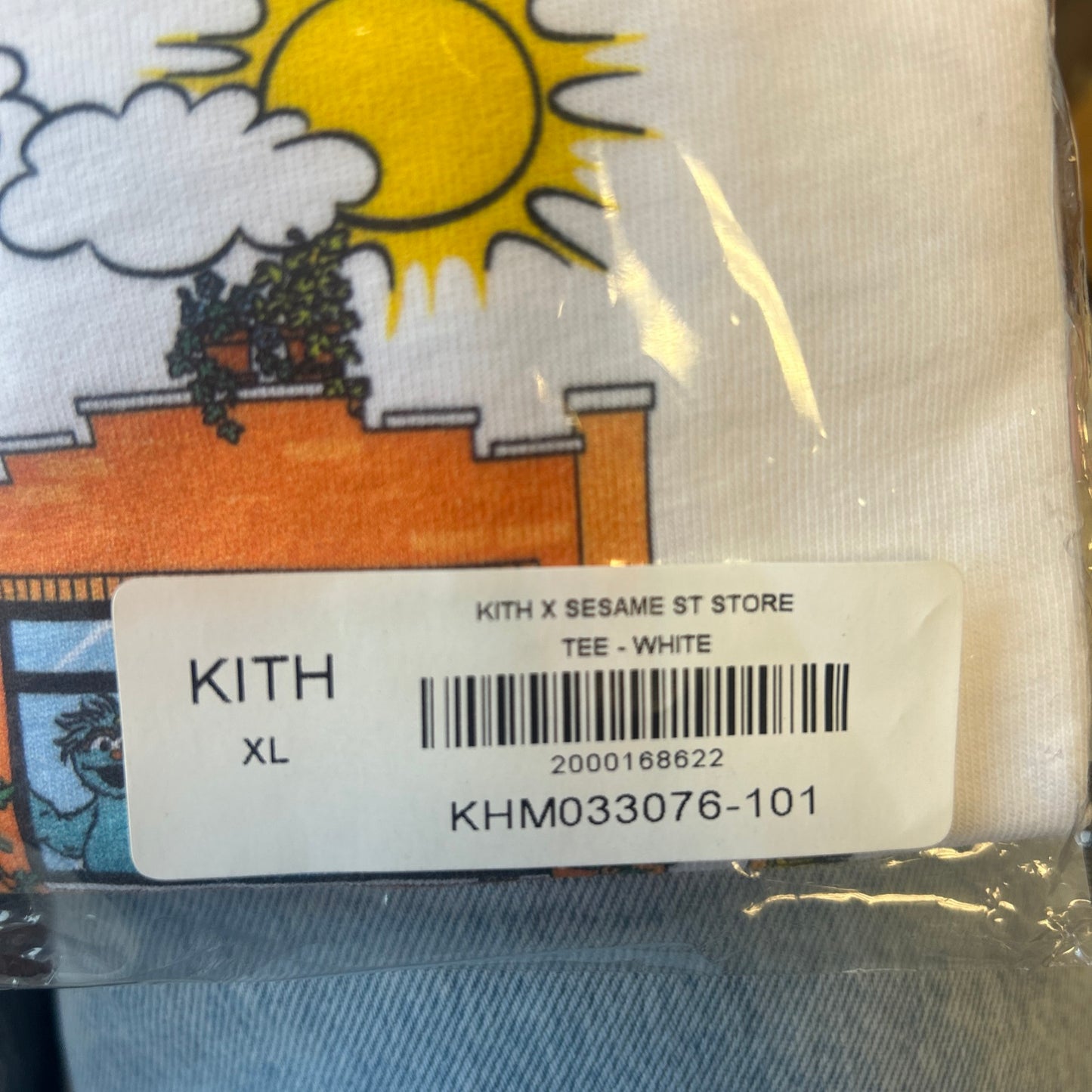 Kith X Sesame Street Store Tee White