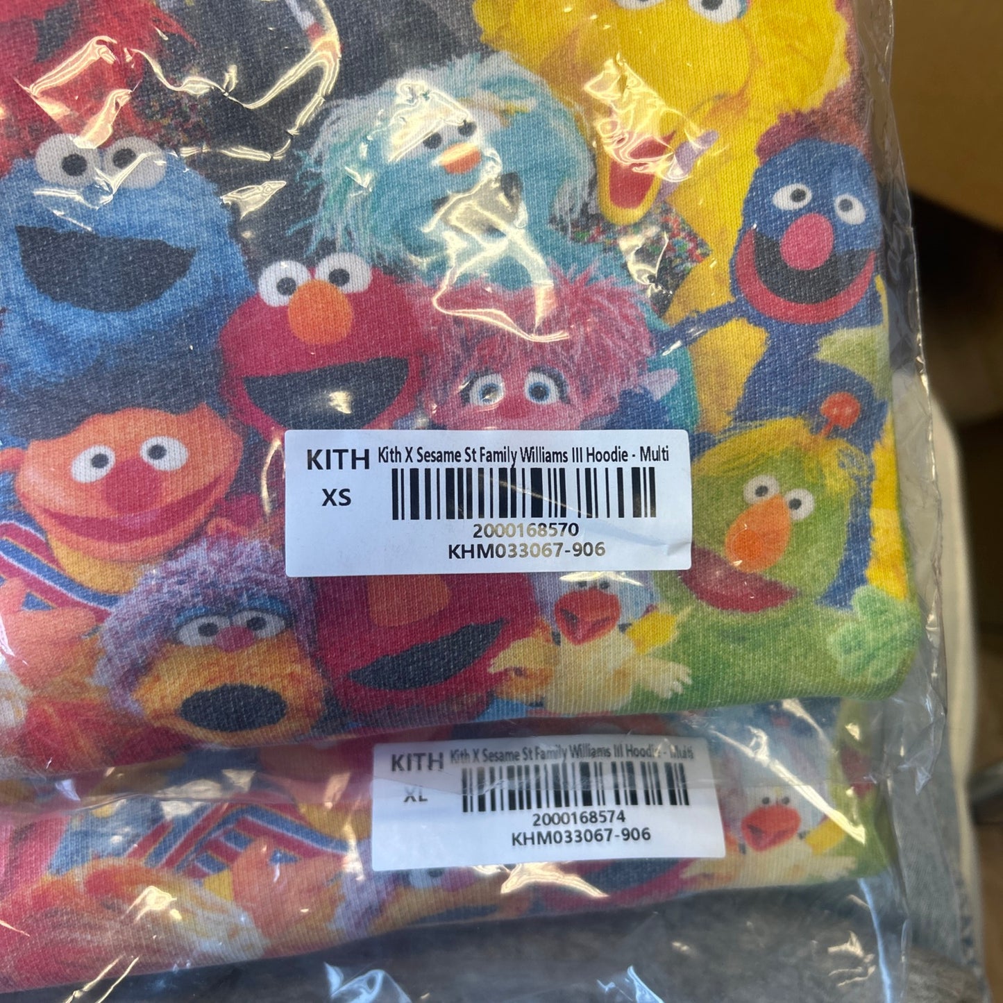 Kith X Sesame Street Family Williams lll Hoodie