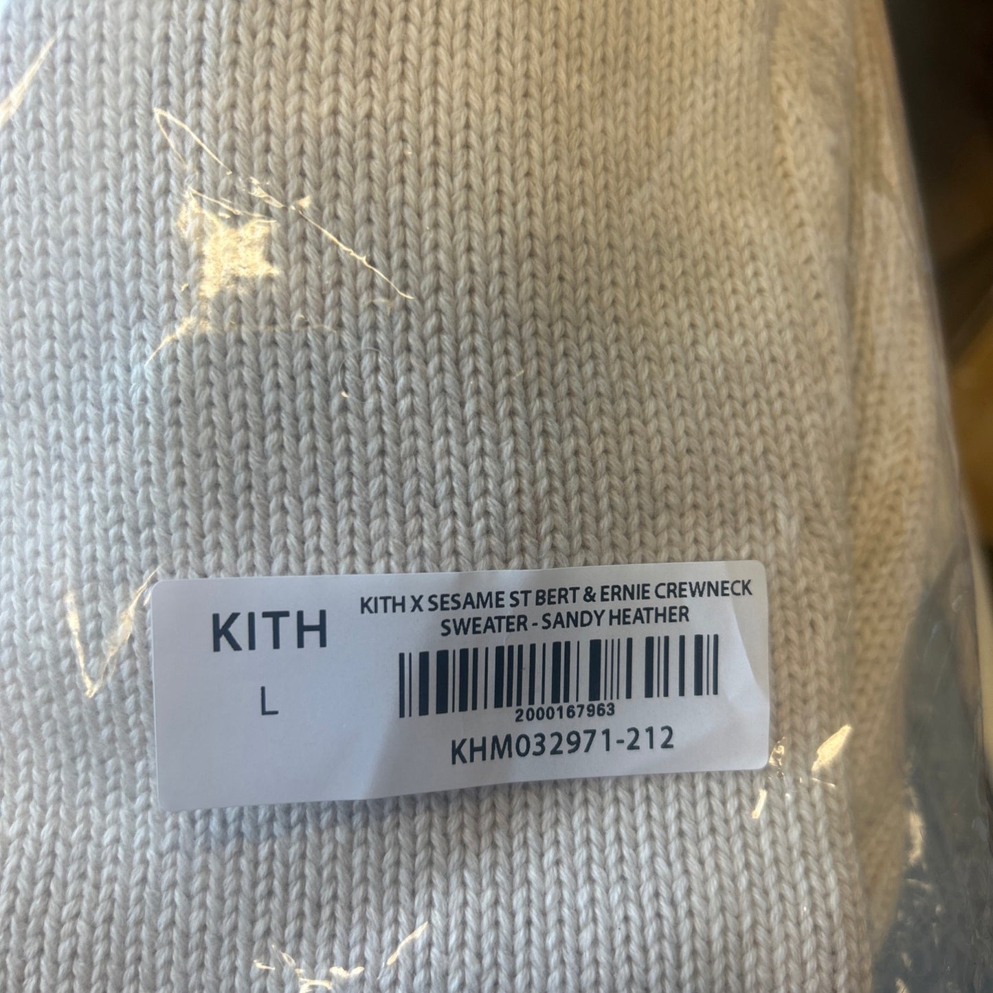 Kith X Sesame Street Bert & Ernie Crewneck Sweater