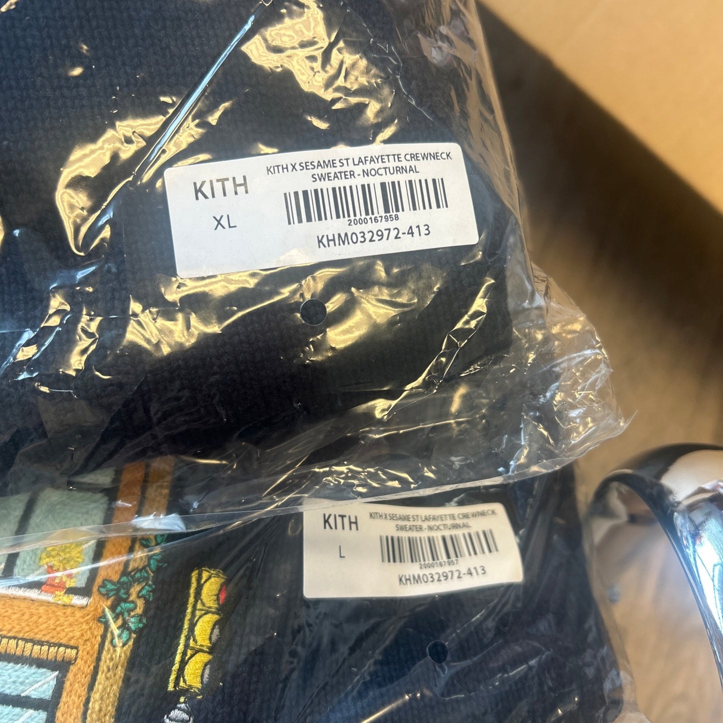 Kith X Sesame Street Lafayette Crewneck Sweater