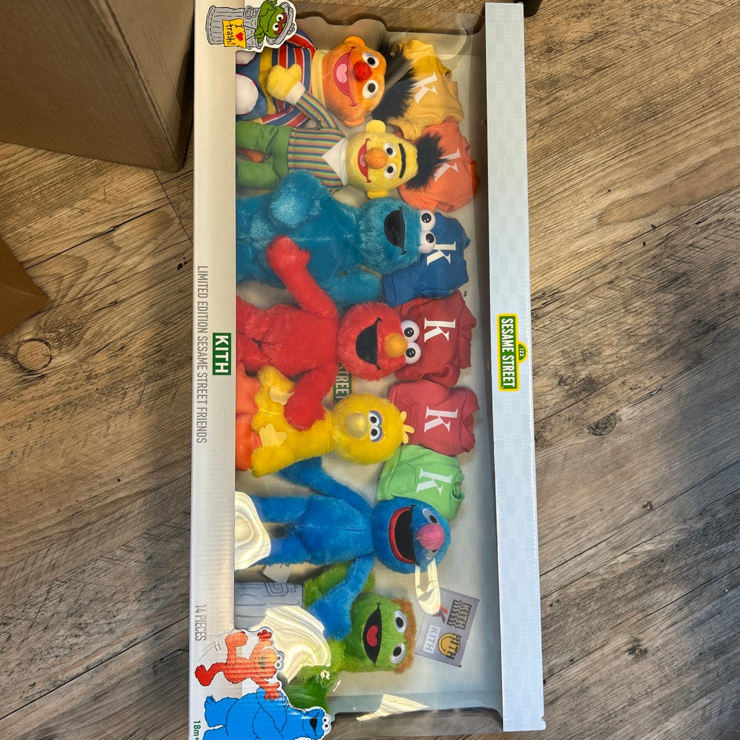 Kith Limited Edition Sesame Street Friends