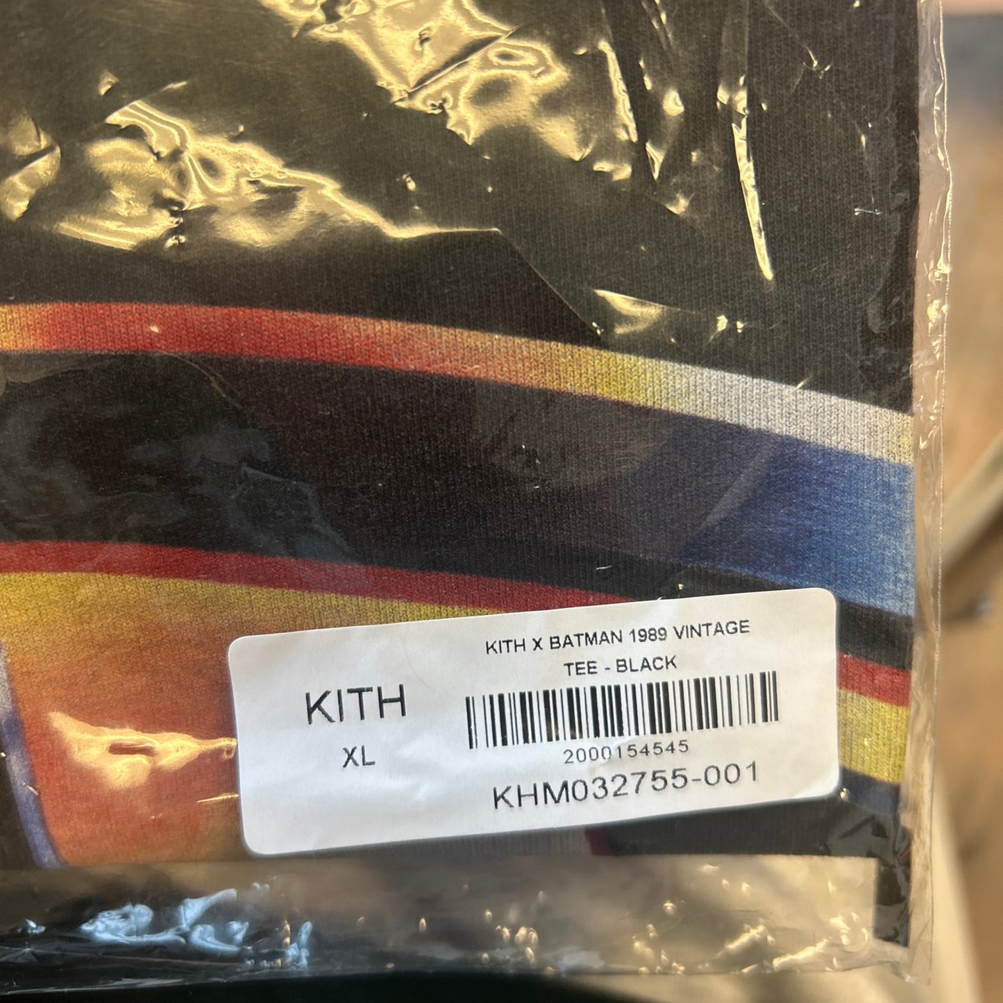 Kith X Batman 1989 Vintage Tee Size XL and L