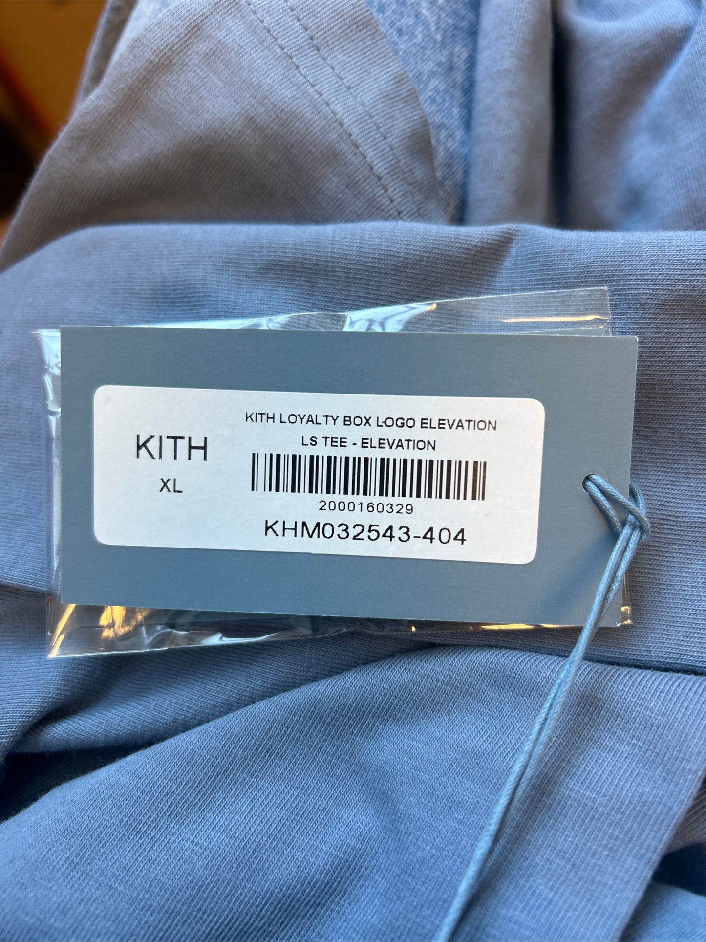 Kith Loyalty Box Logo Ls Tee Size XL