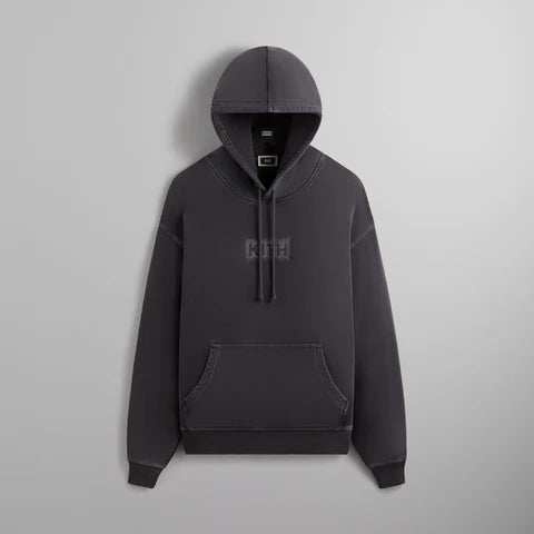 Kith Stitch Classic Logo Nelson Hoodie 'Black' – cleankixlab Kith Stitch Classic Logo Nelson Hoodie 'Black' – cleankixlab