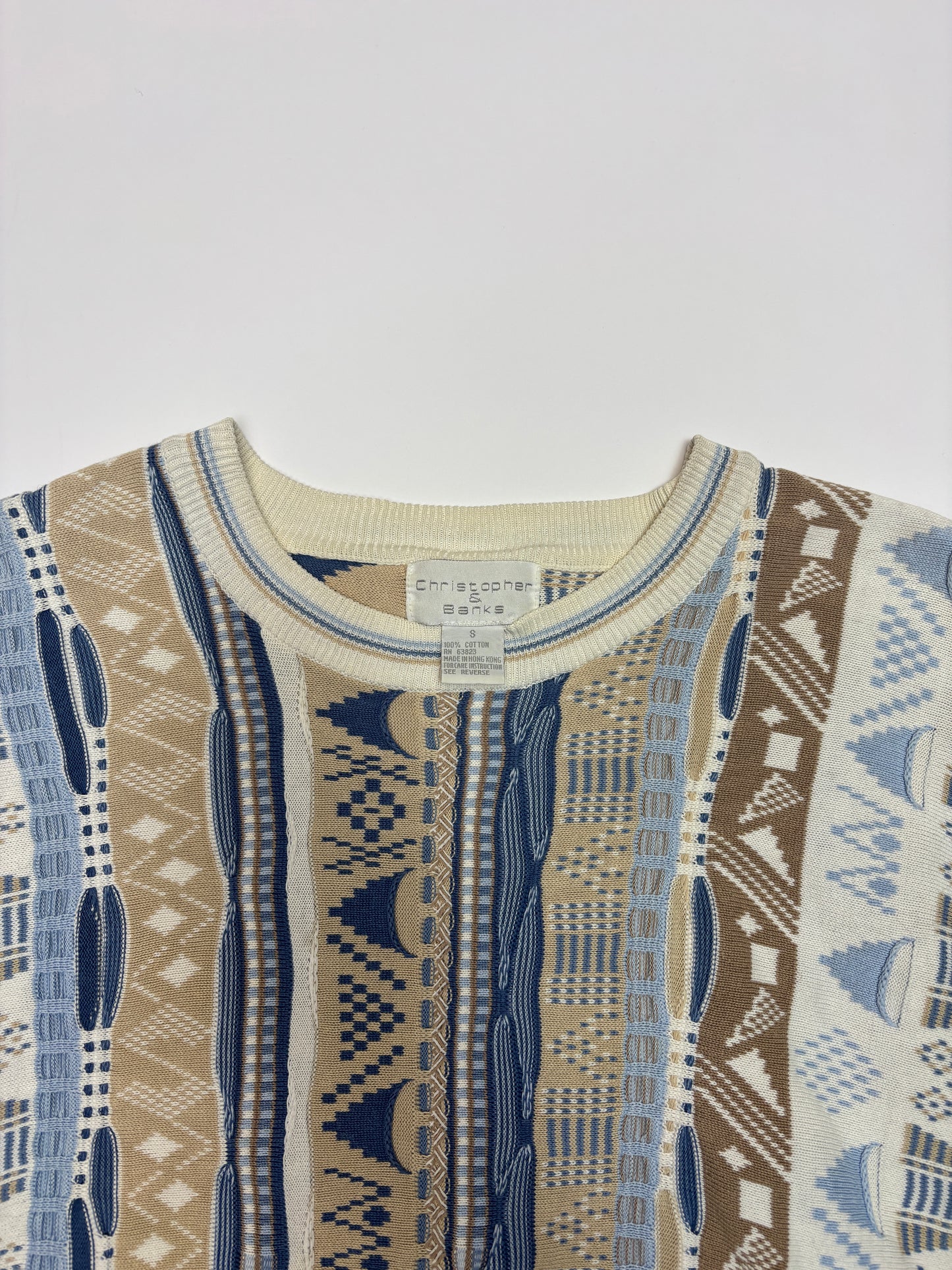 Creamy Christopher & Banks Coogie Like Knit Sweater