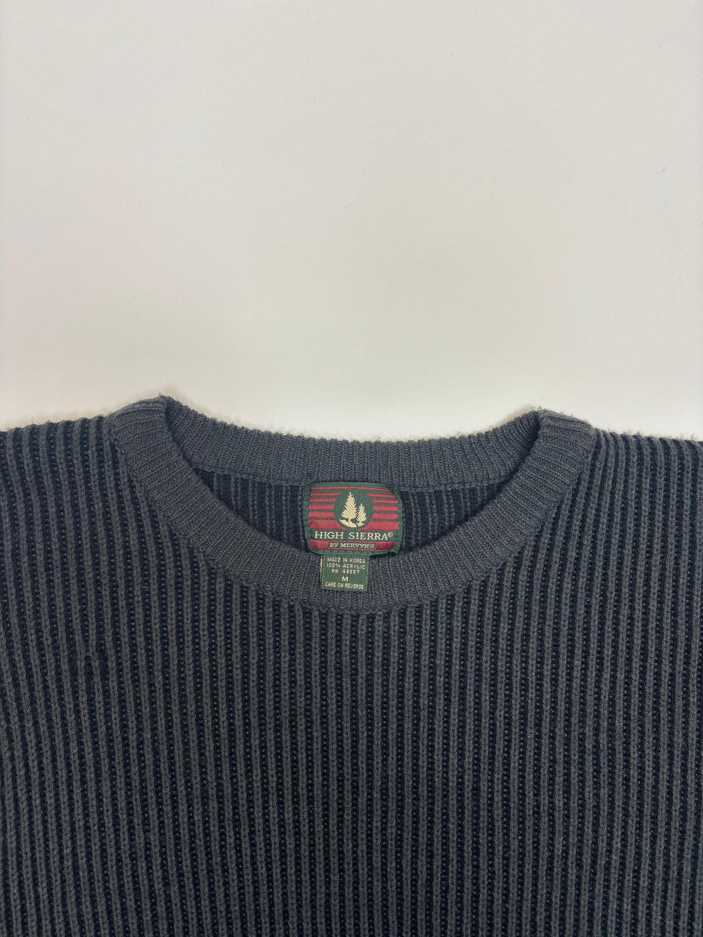 Grey High Sierra Knit Sweater