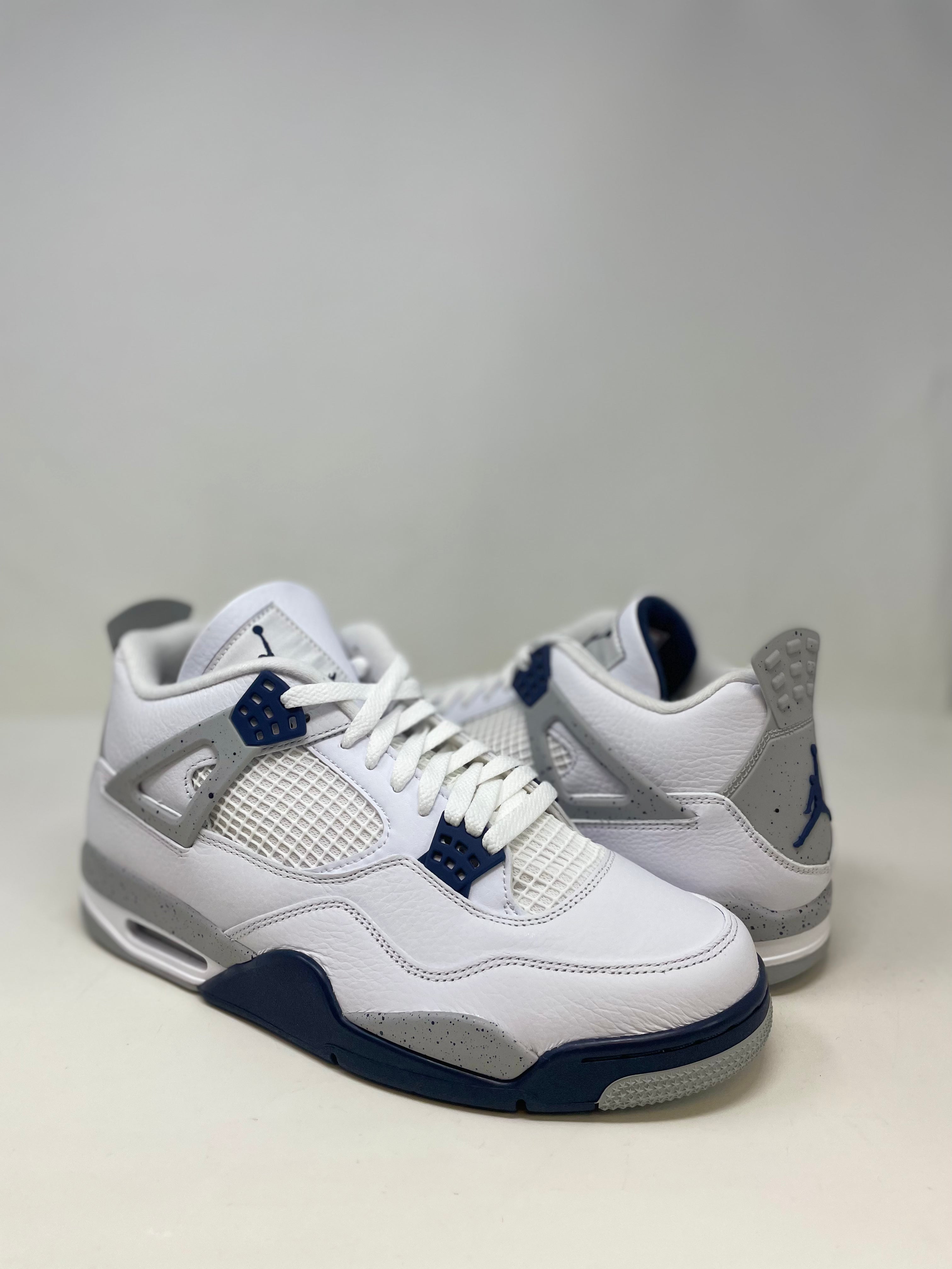 Nike Air Jordan 4 Retro Midnight Navy cleankixlab