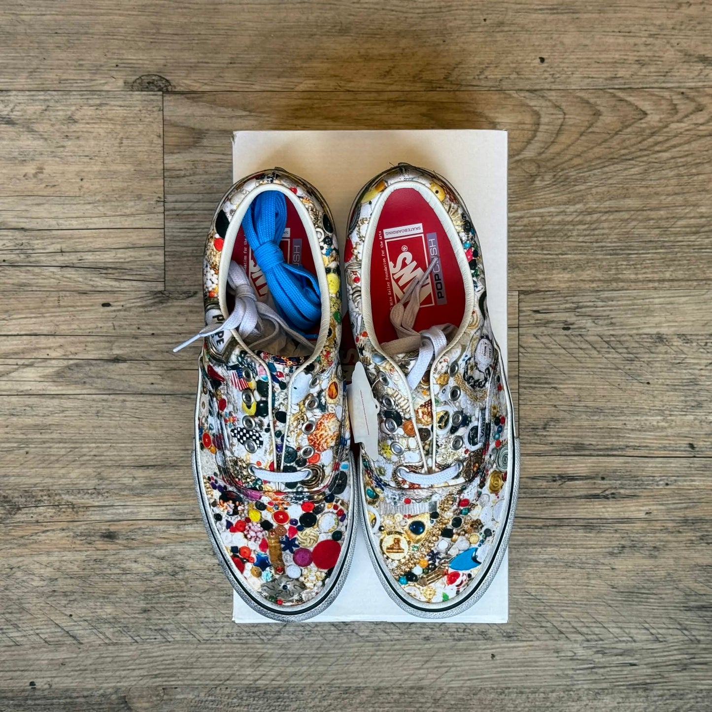 Vans Era Supreme X Mike Kelly White