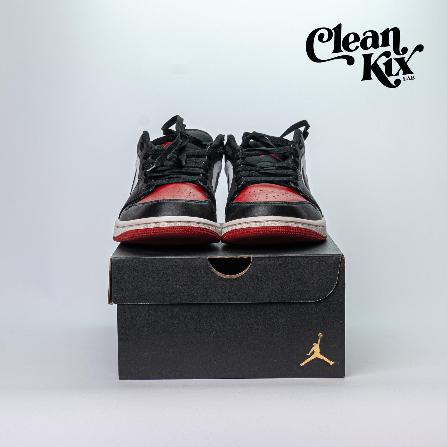 Jordan 1 Low Bred Toe 2.0 (Pre-Owned)