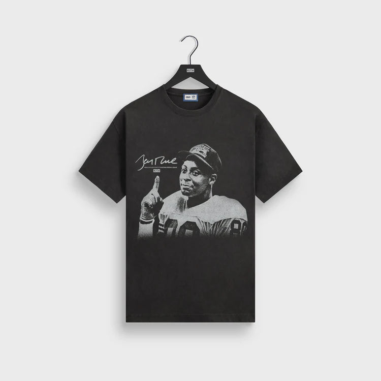 Kith for the NFL Jerry Rice Vintage Jones Tee - Black - XL