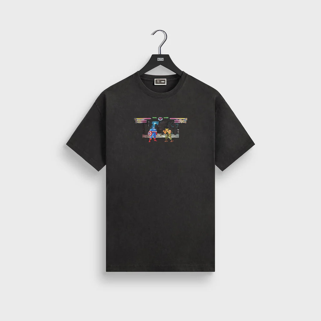 Marvel vs. Capcom | Kith Industrial Vintage Tee - Black