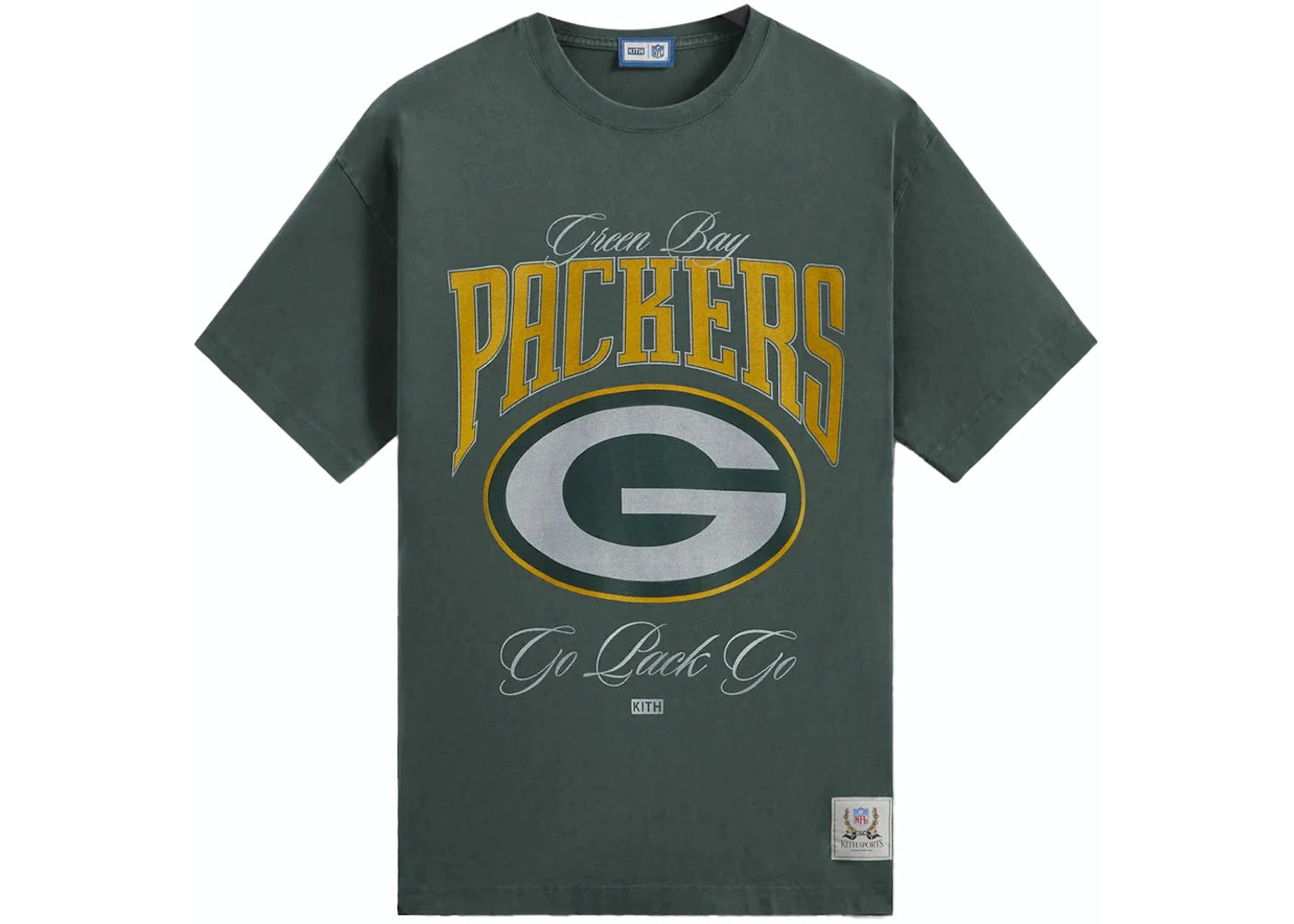 Kith x NFL Packers Vintage Tee