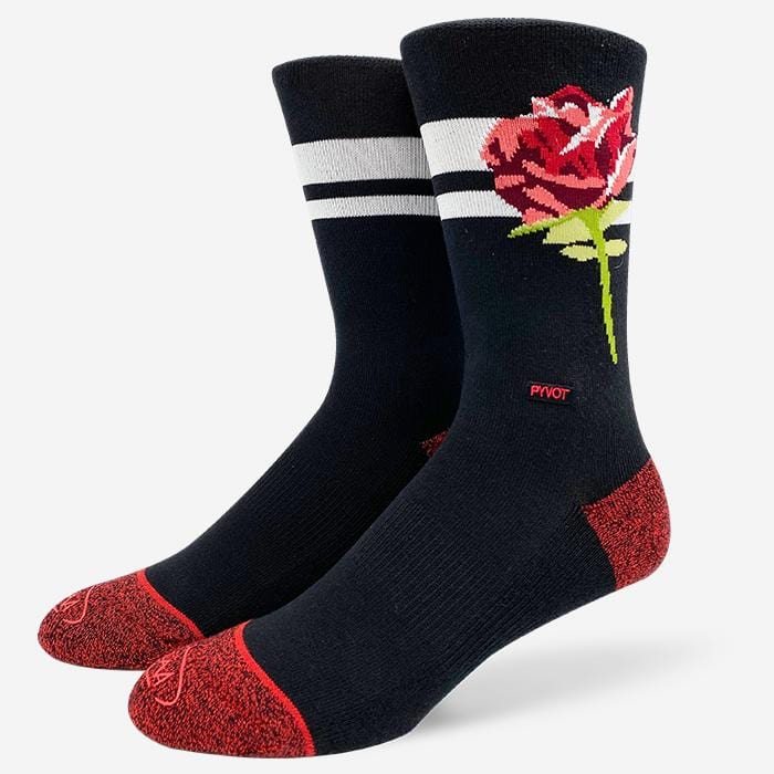 Pyvot Artist Series 'Rose' Socks