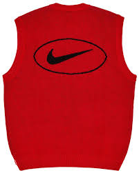 Supreme Nike Sweater Vest - Red